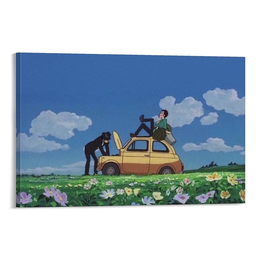 Amazon.co.jp: ルパン三世アートフレーム モダン 現代 壁の絵